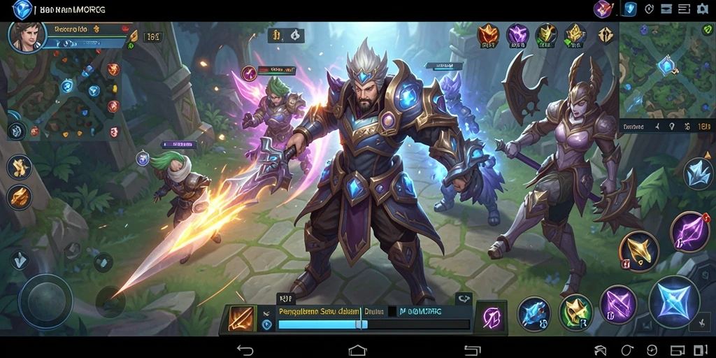 Gameplay seru dan interaksi pemain dalam <strong>8ID</strong> MMORPG.