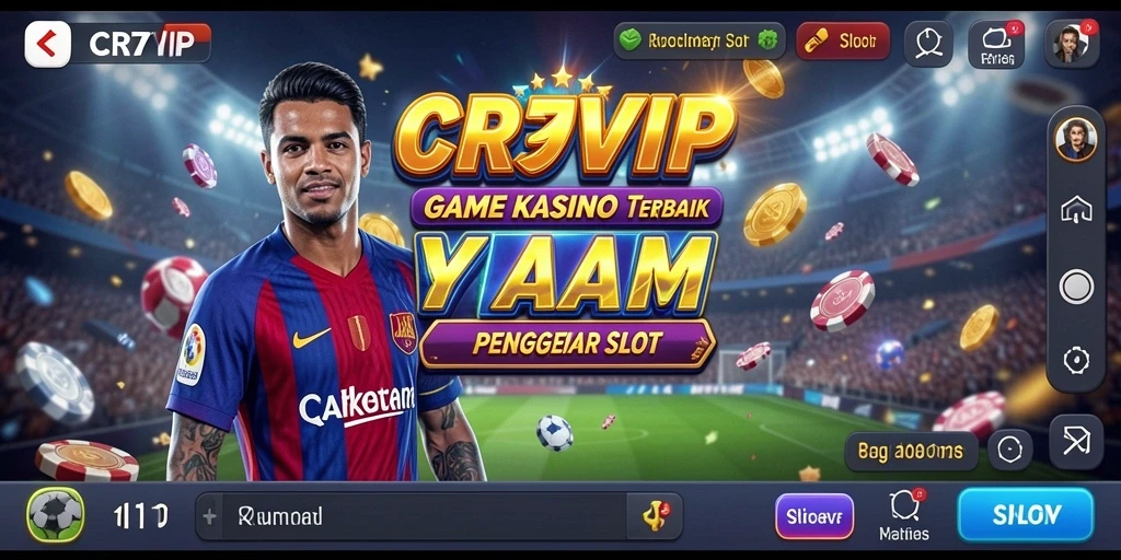 Tampilan menarik dari gameplay Kasino di CR7VIP yang memikat.