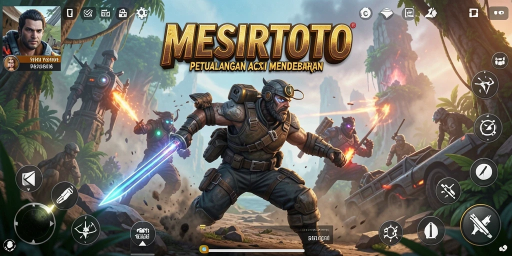 Tangkapan layar gameplay MESIRTOTO menunjukkan aksi mendebarkan dan visual yang menawan.