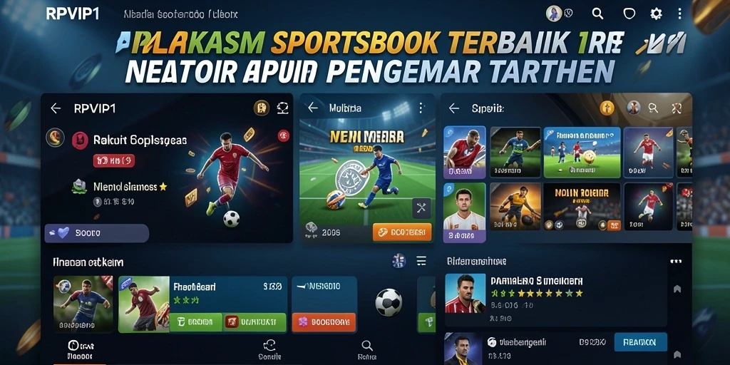 Tampilan gameplay RPVIP1 yang menampilkan suasana taruhan olahraga.