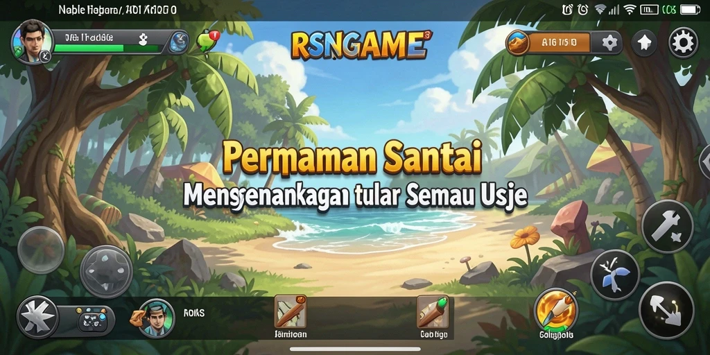 Tampilan gameplay RSNGAME yang menarik dan menghibur.