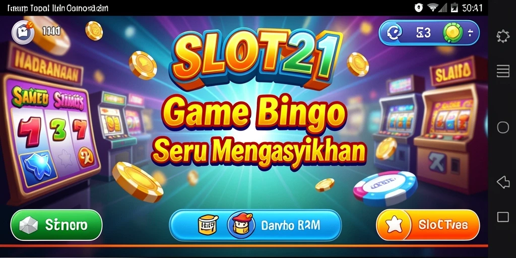 Tampilan gameplay SLOT21 yang seru saat bermain Bingo.