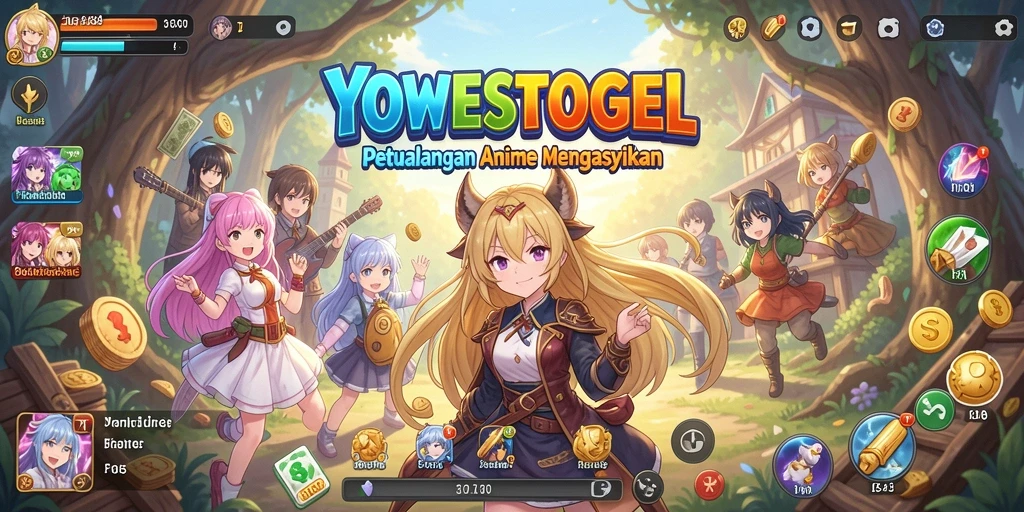 Gameplay seru dan karakter Anime yang menarik di YOWESTOGEL.